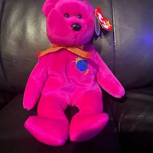 Ty beanie babies Millennium bear with tag